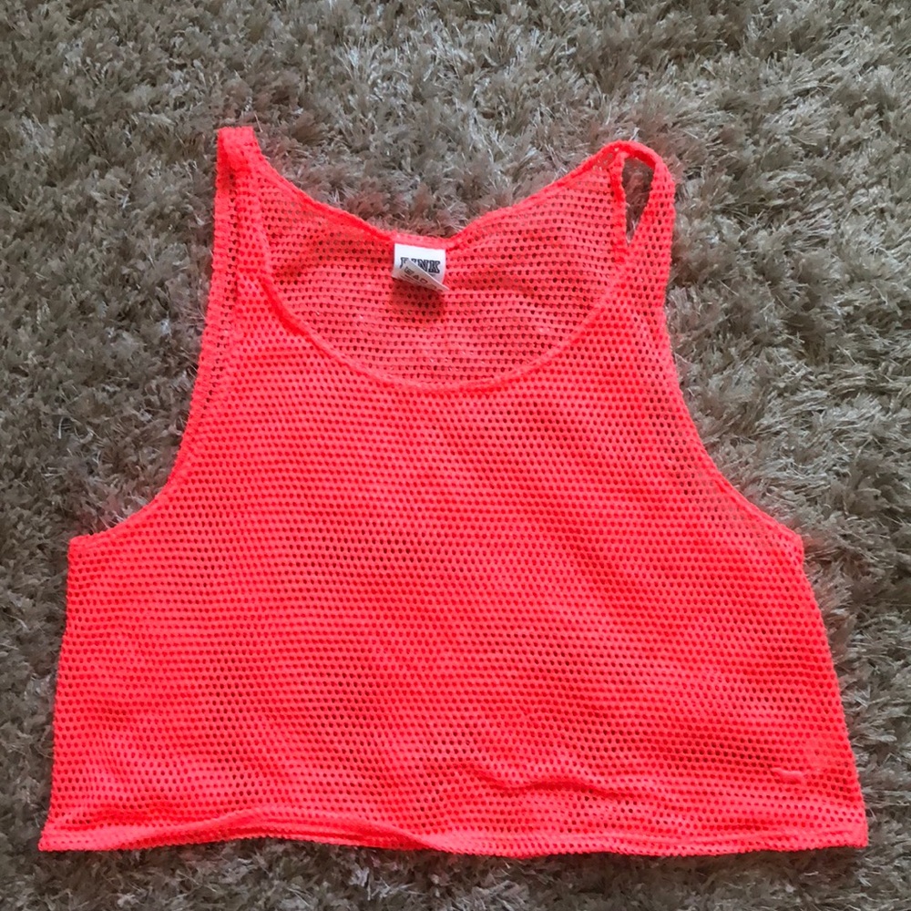 Pink Victoria’s Secret Crop Top